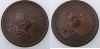 Médailles de Lorraine Médailles des Ducs de Lorraine, Léopold I et Elizabeth-Charlotte d'Orléans, 47mm -