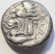Griechenland 390-341 v. Chr. Drachme von Kyzikos in Mysien  Rs. Löwenkopf n. links about very fine