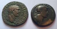 Rom As, Ae-25 98-117 n. Chr. Lot von 2 M&uuml;nzen: As und Ae-25 von Trajanus... 56.65 US$  +  19.66 US$ shipping