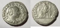 Rom Denar Denar von Elagabalus Rs. Libertas n. links sitzend -