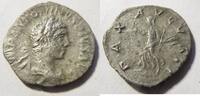 Rom Denar Denar von Elagabalus Rs. Pax n. links schreitend -