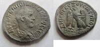 Rom Billon-Tetradrachme Billon-Tetradrachme von Philippus II. (Junior) aus Antiochia Rs. Adler -