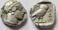 Tetradrachme 449-404 / Chr.  Griechenland Tetradrachme von Athen in Att ... 499,00 EUR + 6,00 EUR kargo
