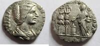 Rom Denar Denar von Julia Domna Rs. Kaiserin n. l. stehend MATRI CASTRORUM -