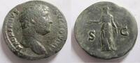 Rom Sesterz Sesterz von Hadrianus Rs. Diana n. links stehend -