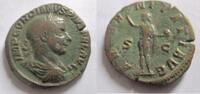 Rom Sesterz Sesterz von Gordianus III. Rs. Solgott n. rechts stehend -