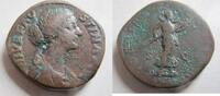 Rom Sesterz Sesterz von Faustina II. (Junior) als Diva Rs. Diana n. rechts stehend -