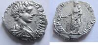Rom Denar Denar von Caracalla als Caesar Rs. Felicitas n. links schreitend -