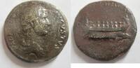 Rom Sesterz Sesterz von Hadrianus Rs. Galeere n. rechts rudernd -