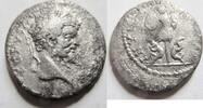 Rom Denar Denar von Septimius Severus Rs. Trophäe zwischen Gefangenen -