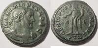 Rom AE-Follis AE-28 (Follis) von Galerius als Caesar aus Trier Rs. Genius n. links stehend -