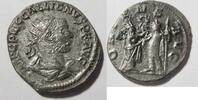 Rom Billon-Antoninian Billon-Antoninian von Gallienus aus Antiochia Rs. Tyche mit Kaiser stehend -