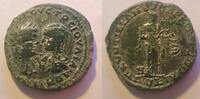 Rom Ae-26 Ae-26 von Caracalla mit Julia Domna aus Marcianopolis Rs. Hygeia n. rechts -