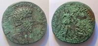 Rom Sesterz Sesterz von Lucius Verus Rs. Viktoria mit Armenia -