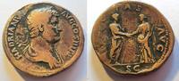 Rom Sesterz 134-138 n. Chr. Sesterz von Hadrianus Rs. Kaiser mit Felicit... 172.27 US$  +  40.47 US$ shipping