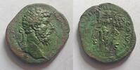 Rom Dupondius 166 n. Chr. Dupondius von Lucius Verus Rs. Viktoria n. l. ... 114.46 US$  +  19.66 US$ shipping