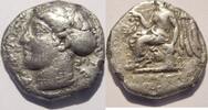 Didrachme 420-400 / Chr.  Brüttium'da Griechenland Didrachme von Terina ... 399,00 EUR + 6,00 EUR kargo