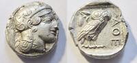 Tetradrachme 4.Jhd.  v. Chr.  Atti Griechenland Tetradrachme von Athen ... 99,00 EUR + 6,00 EUR kargo