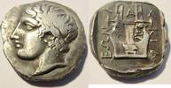 Tetradrachme 420-379 / Chr.  Griechenland Tetradrachme von Olynthos in ... 3490,00 EUR ücretsiz kargo