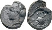 Greek - Sicily AE Hemilitron c. 415-405 BC - Syracuse - VF