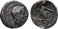 Roman Republican - Utica AR Quinarius 47-46 BC - M. Porcius Cato - aVF 83.97 US$  +  44.78 US$ shipping