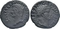 Roman Provincial - Macedon AE AD 14-37 - Edessa. Tiberius and Divus Augustus - VF