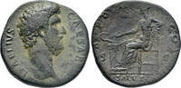 Roman Imperial - Rome AE Sestertius AD 137 - Aelius (Caesar, 136-138) - VF