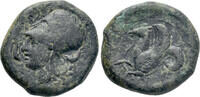 Greek - Sicily AE Litra 405-367 BC - Syracuse. Dionysios I - VF