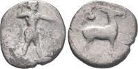 Greek - Bruttium AR Drachm c. 420-410 BC - Kaulonia - aVF 81.01 US$  +  40.50 US$ shipping