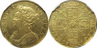 Great Britain Guinea 1713 Queen of Anne AU 53 9,100.00 US$  +  40.00 US$ shipping