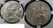 Kingdom of Macedon Tetradrachm 336-323 v. Chr Alexander III vz Strike: 4... 800.00 US$  +  40.00 US$ shipping