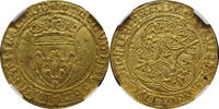 France ECU'OR 1380-1422 Charles VI MS 65 5,000.00 US$  +  40.00 US$ shipping