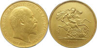 Great Britain Five Pounds 1902 Edward VII PR 62 Matte 8,576.00 US$  +  40.00 US$ shipping