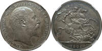 Great Britain Crown 1902 Edward VII PF 64 Matte 1,531.00 US$  +  40.00 US$ shipping