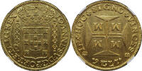 Brazil 20000 Reis 1726 Joao V MS 62 20,800.00 US$  +  40.00 US$ shipping