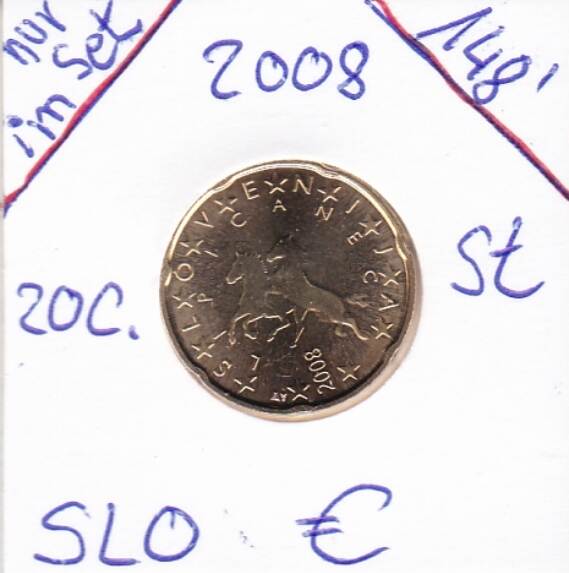 Монета 20 центов евро. 20 Eurocent 2008 монеты. 20 Центов Словения. 20 Евро цент в рублях на сегодня. Юфл центр 2008