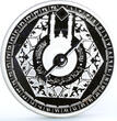 Niger 1000 francs Mecca Kaaba Qibla Compass Islam Religion silver coin 2012 Proof