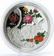 Malawi 20 kwacha Lunar Calendar series Year of the Rabbit proof silver coin 2011