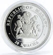 Malawi 20 kwacha Lunar Calendar series Year of the Rabbit proof silver coin 2011