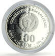 Uzbekistan 100 som x 4 Set Great Ancestors Historic Persons silver coins 1999 Proof