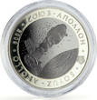 Kazakhstan 500 tenge Soyuz Apollo Mission Space proof silver coin 2009