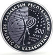 Kazakhstan 500 tenge Soyuz Apollo Mission Space proof silver coin 2009