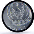 Rwanda 50 francs Gorilla African Ounce Wildlife Fauna MS70 PCGS silver coin 2008 BU