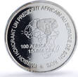 Guinea 150000 francs President Conte 100 Africa Elephant MS67 PCGS silver coin 2003 UNC