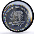 Togo 150000 francs Pres. Eyadema 100 Africa Elephant MS68 PCGS silver coin 2003 UNC