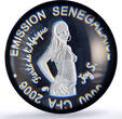 Senegal 6000 francs Fierte Pride Girl IDAO 4 Africa Elephant MS66 PCGS silver coin 2006 UNC