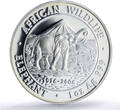 Somalia 1000 shillings Elephant African Wildlife Fauna PR70 PCGS silver coin 2006 Proof