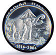 Somalia 1000 shillings Elephant African Wildlife Fauna PR70 PCGS silver coin 2006 Proof
