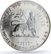 Ethiopia 5 dollars Zewditu Emperors Kings History MS66 PCGS silver coin 1972 BU
