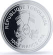 Togo 1000 francs Jupiter Solar System Planets Space PR69 PCGS silver coin 2019 Proof